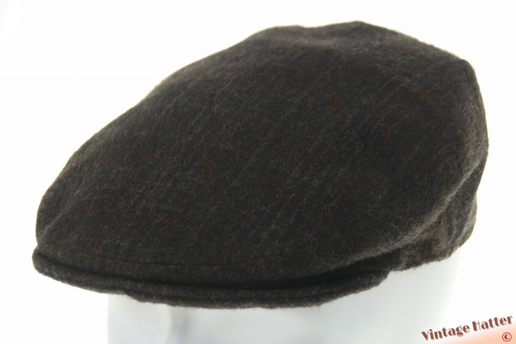 Flatcap S.P. Hats dark brown wool mix 60 (XL)